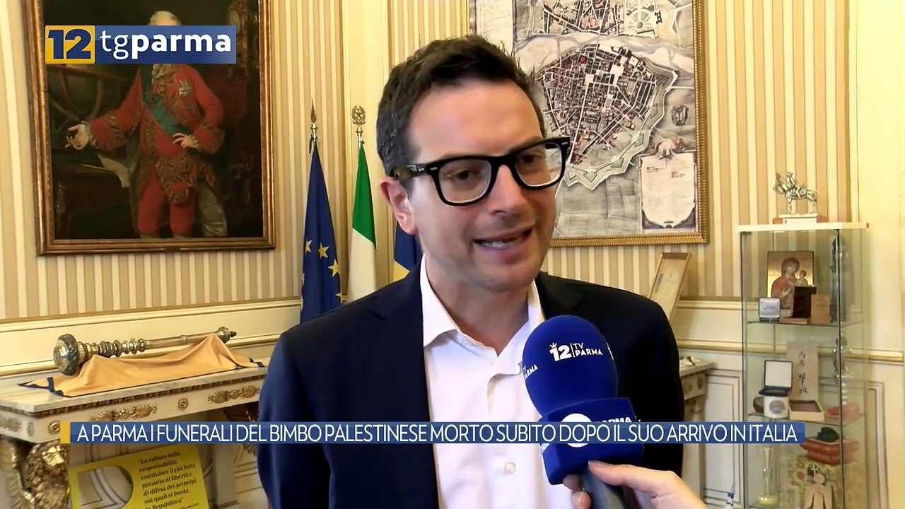 A PARMA I FUNERALI DEL BIMBO PALESTINESE MORTO SUBITO DOPO IL SUO ARRIVO IN ITALIA | A PARMA I FUNERALI DEL BIMBO PALESTINESE MORTO SUBITO DOPO IL SUO ARRIVO IN ITALIA