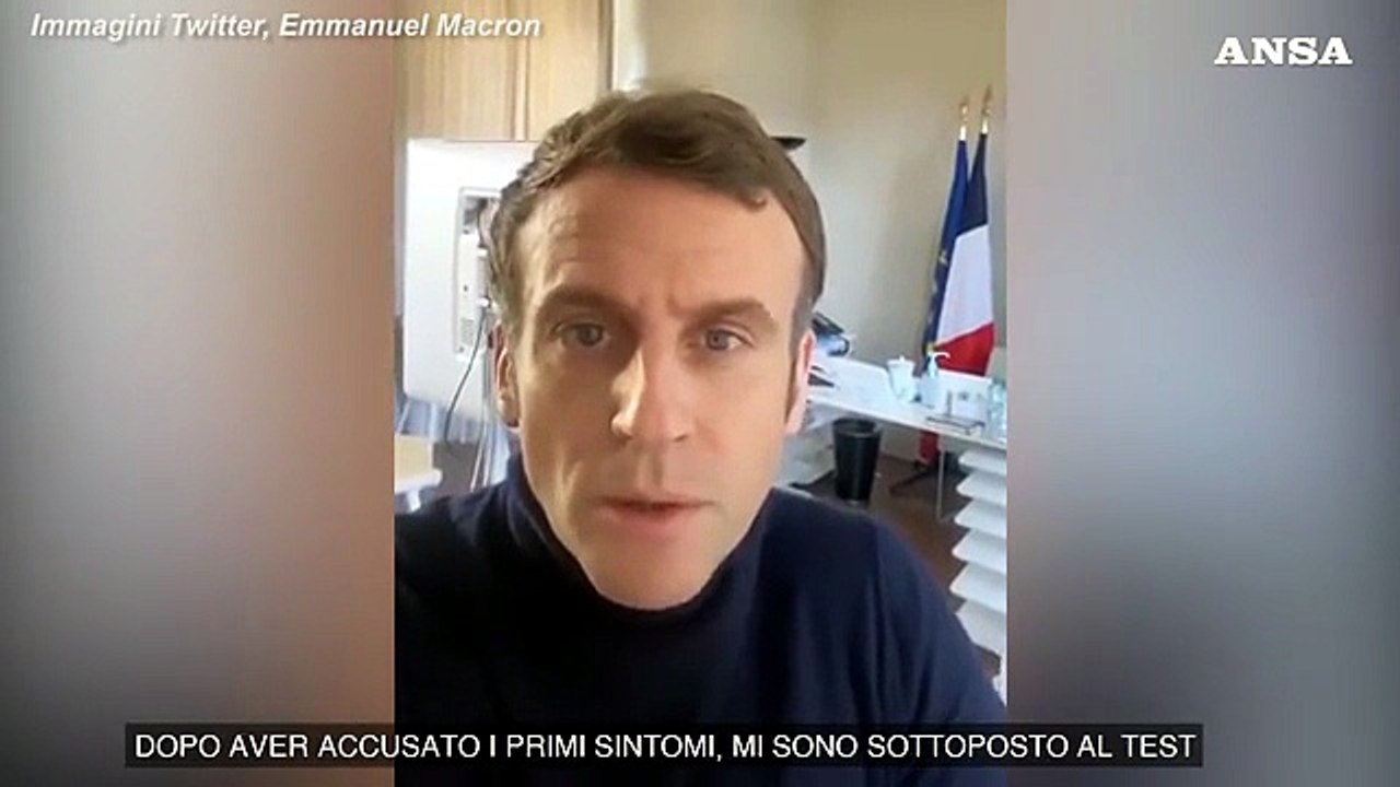 Covid, Macron: "Sto bene, ho mal di testa e tosse, vi terro' informati"