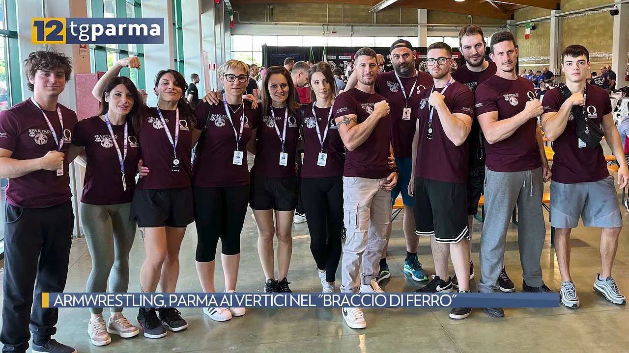 ARMWRESTLING, PARMA AI VERTICI NEL "BRACCIO DI FERRO" | ARMWRESTLING, PARMA AI VERTICI NEL "BRACCIO DI FERRO"