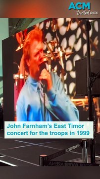 ‘John Farnham, you are loved’: Peter Cosgrove reflects on 1999 East Timor concert