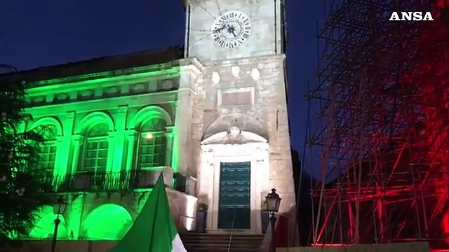 Sisma, inaugurato recupero torre civica Norcia