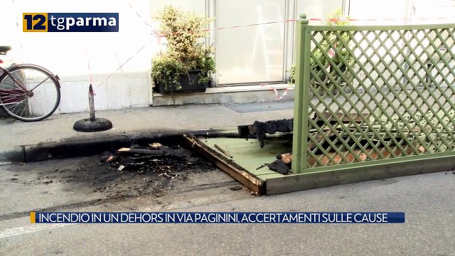 INCENDIO IN UN DEHORS IN VIA PAGININI, ACCERTAMENTI SULLE CAUSE | INCENDIO IN UN DEHORS IN VIA PAGININI, ACCERTAMENTI SULLE CAUSE