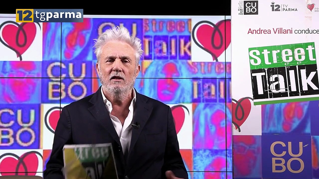 12 TV PARMA, ALLE 22 L'ARTE IN PRIMO PIANO A "STREET TALK" | 12 TV PARMA, ALLE 22 L'ARTE IN PRIMO PIANO A "STREET TALK"