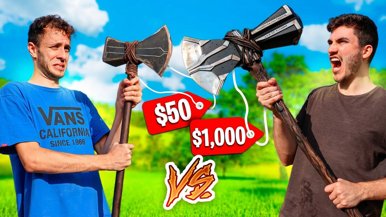 Testing Thor's Most Expensive vs. Cheapest Axe