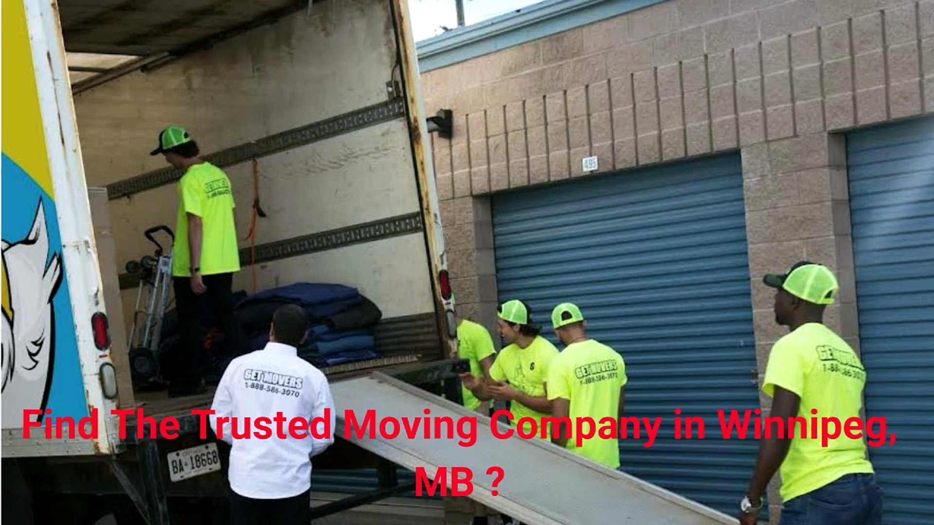 ⁣Get Movers - Trusted Moving Company in Winnipeg, MB