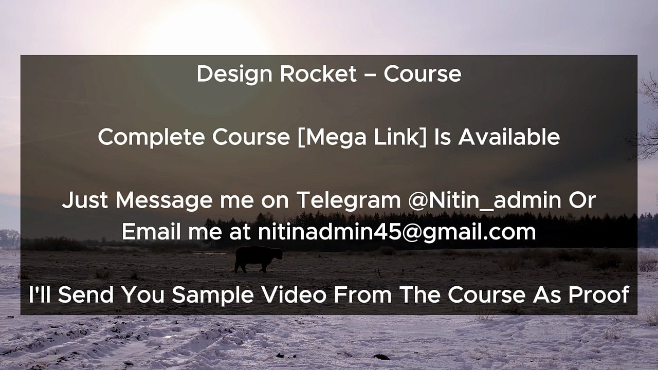Design Rocket – Course