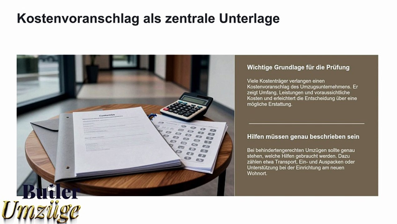Behindertengerechter Umzug & Butler Umzüge GmbH