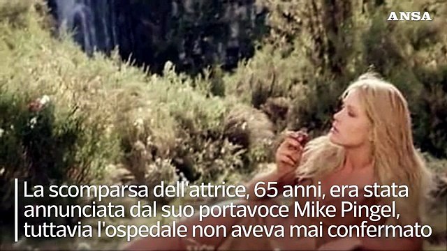 Tanya Roberts non ce l'ha fatta, morta ex Bond Girl