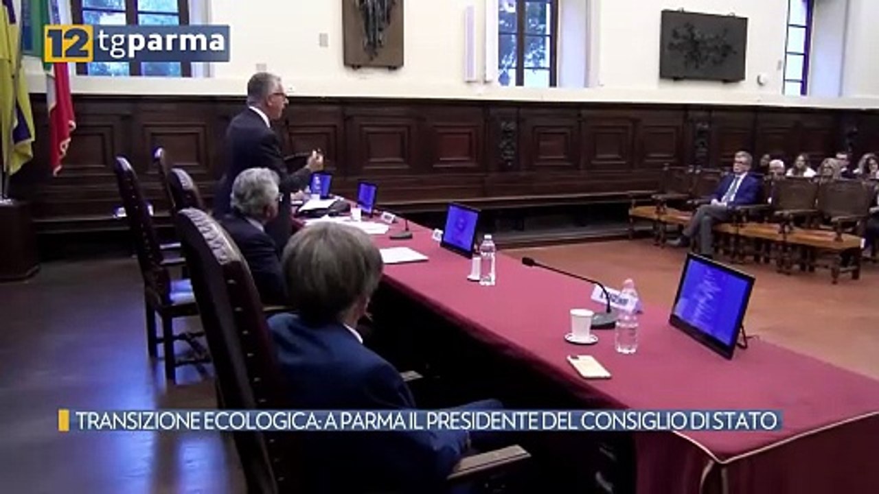 TRANSIZIONE ECOLOGICA: A PARMA IL PRESIDENTE DEL CONSIGLIO DI STATO | TRANSIZIONE ECOLOGICA: A PARMA IL PRESIDENTE DEL CONSIGLIO DI STATO