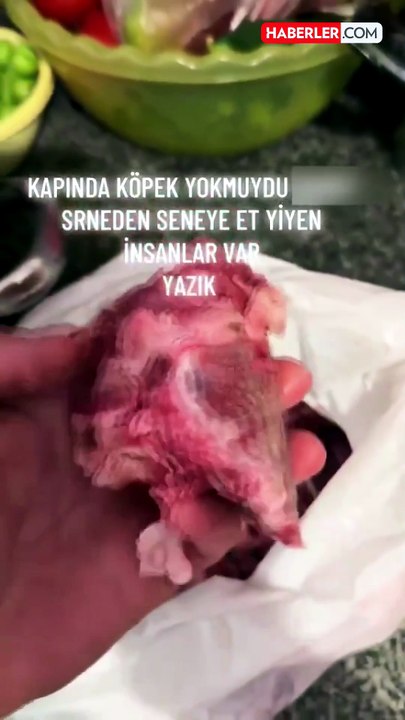 Bayramda gelen kurban payına isyan etti: Kapında köpek yok muydu?