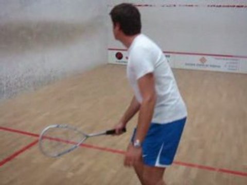 Collège Castries : initiation Greg au squash