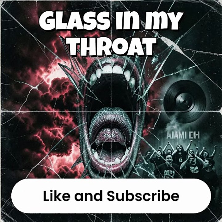 Glass in my throat