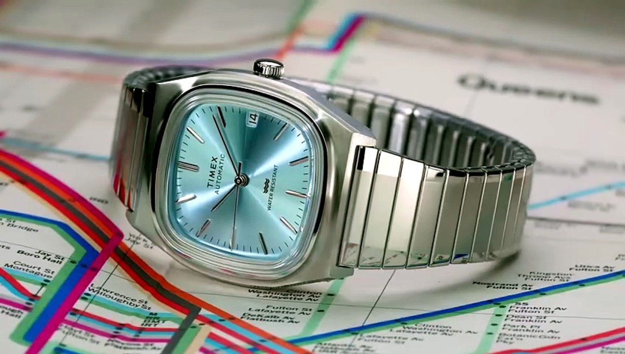 Shop Timex Automatic 1983 E Line Watch Online