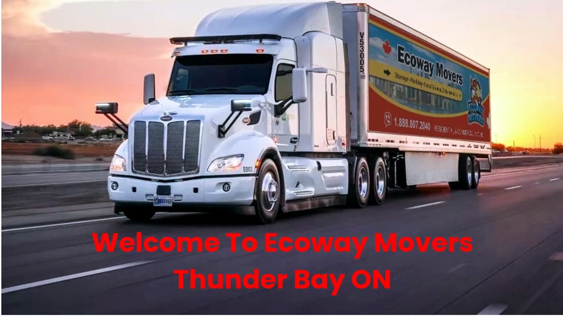 ⁣Ecoway Movers : Top-Rated Moving Company in Thunder Bay, ON