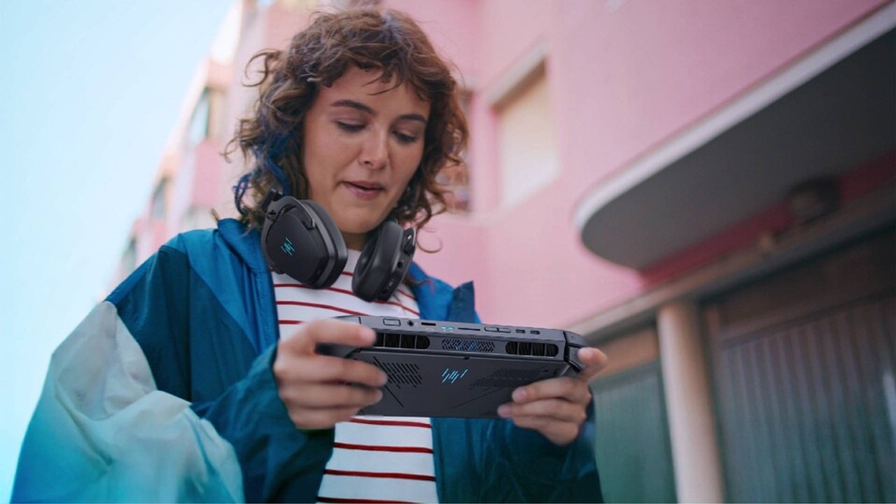 Acer predator atlas 8: so sieht der erste handheld mit dem neuen intel-chip aus