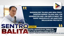 Higit 31,000 na mga Pilipino, nagkaroon ng trabaho sa tulong NSCR Project at Metro Manila Subway Project ayon sa DOTr | ulat ni JM Thompson