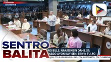 Mahahalagang bills, nakabinbin dahil sa kaguluhan sa Senado ayon kay Sen. Erwin Tulfo