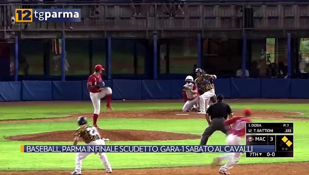 BASEBALL, PARMA IN FINALE SCUDETTO. GARA-1 SABATO AL CAVALLI | BASEBALL, PARMA IN FINALE SCUDETTO. GARA-1 SABATO AL CAVALLI