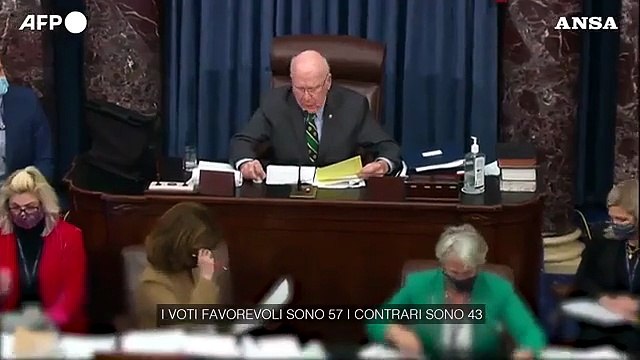 Impeachment, il Senato assolve Trump: non bastano i 7 si' repubblicani