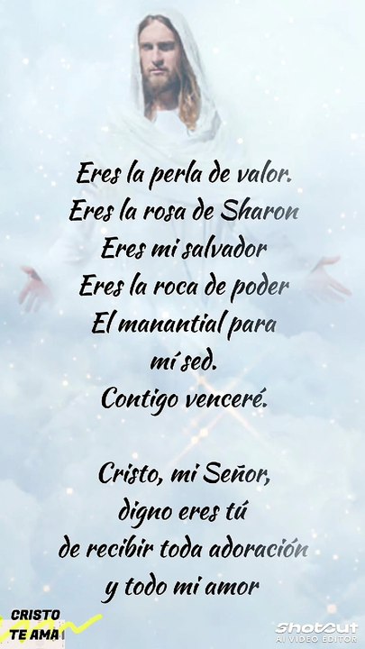 Cristo, mi Señor, digno eres tú 🙏