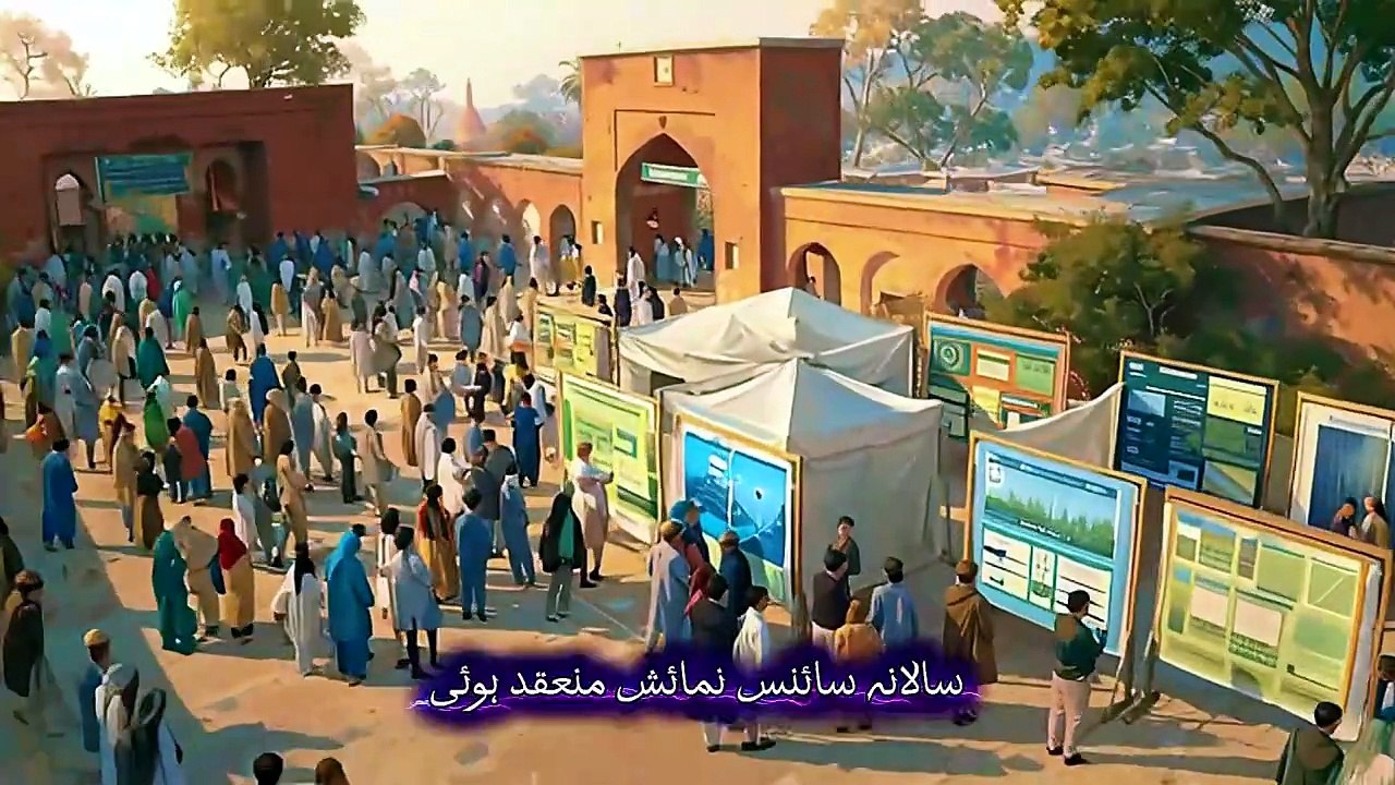 School Science Exhibition Mein Qayamat Ka Manza...