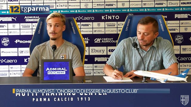 PARMA, ALMQVIST: ONORATO DI ESSERE IN QUESTO CLUB | PARMA, ALMQVIST: ONORATO DI ESSERE IN QUESTO CLUB