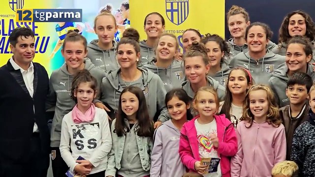 AL VIA IL PROGETTO CLASSE GIALLOBLÙ CON PARMA WOMEN | AL VIA IL PROGETTO CLASSE GIALLOBLÙ CON PARMA WOMEN