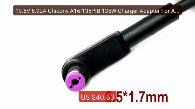 19.5V 6.92A Chicony A16-135PIB 135W Charger Adapter For ACE... Top Pick 2026 | Unbeatable Price!