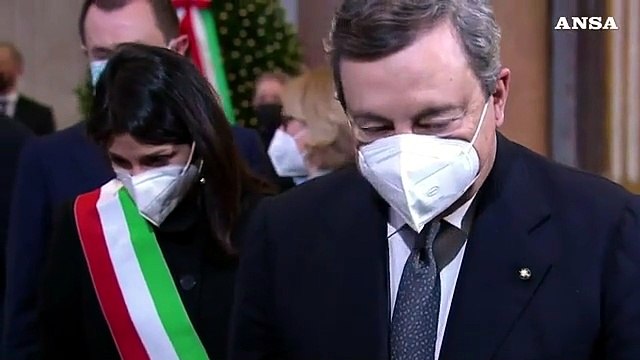 Funerali di Stato per Attanasio e Iacovacci a Roma, bare avvolte nel tricolore