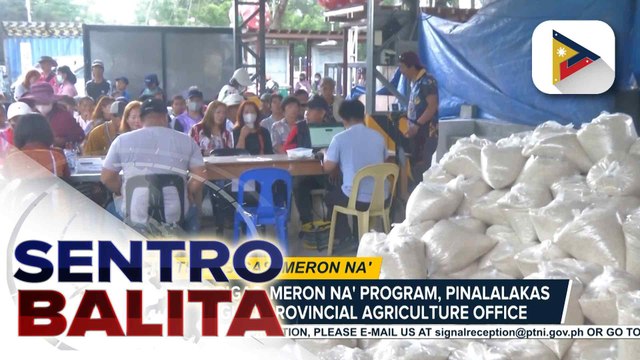 Pagpapatupad ng 'Benteng Bigas, Meron Na' program sa Benguet, pinalalakas; vulnerable sector at mga magsasaka, nakikinabang | ulat ni Breves Bulsao - PTV Cordillera