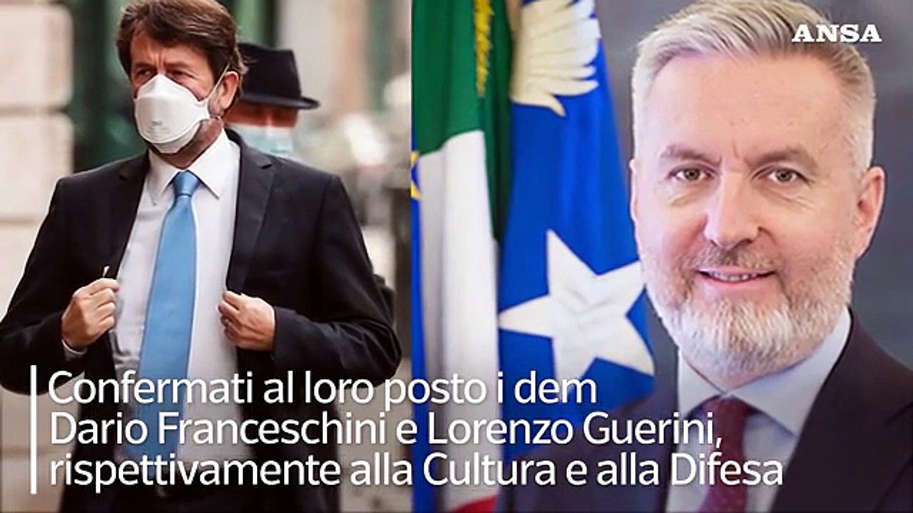Conferme e new entry: ecco il Governo Draghi