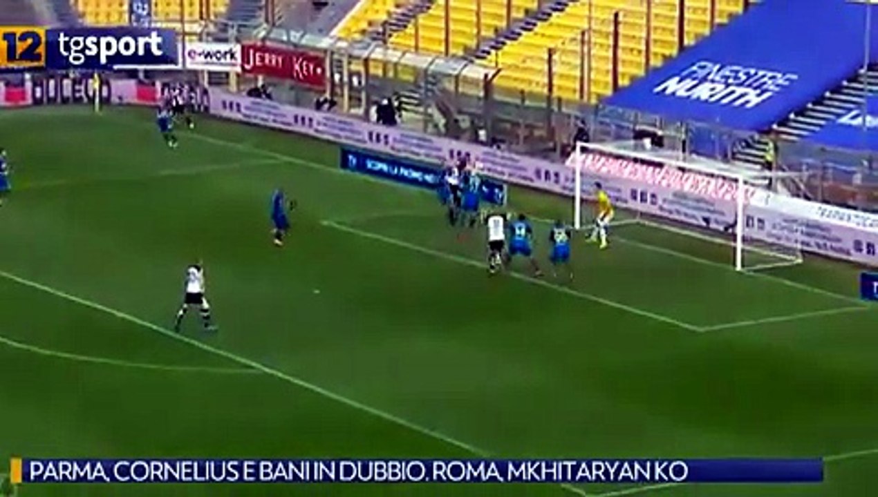 Parma, Cornelius e Bani in dubbio. Roma, Mkhitaryan ko