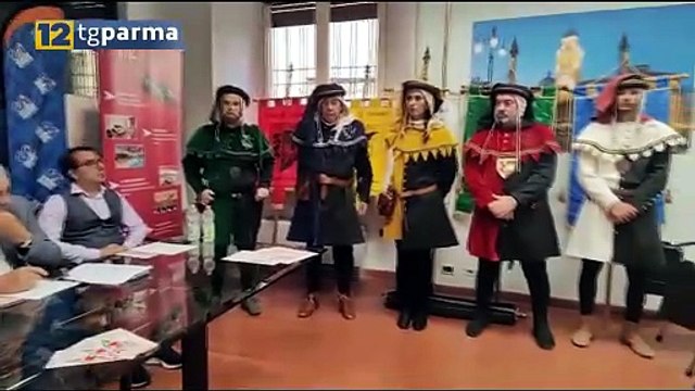 TORNA SABATO E DOMENICA IL PALIO DI PARMA: PRESENTAZIONE IN COMUNE | TORNA SABATO E DOMENICA IL PALIO DI PARMA: PRESENTAZIONE IN COMUNE
