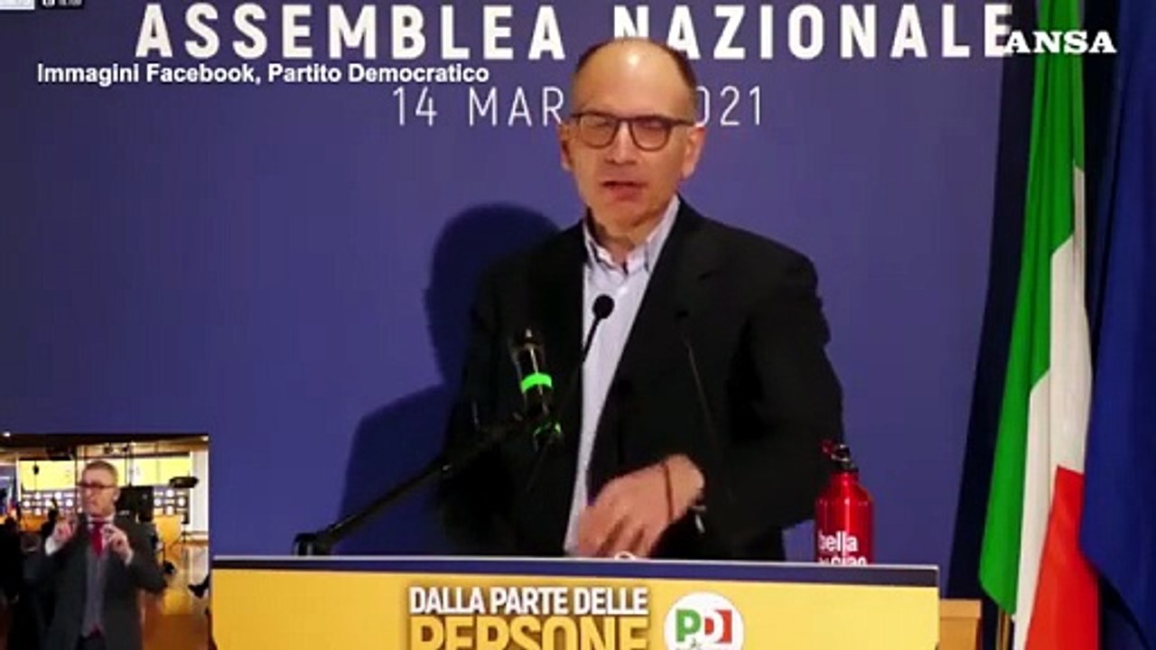 Letta segretario dem, "qui per rimettere insieme i cocci"
