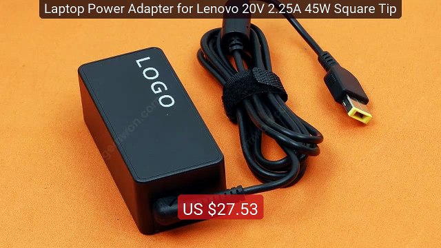Laptop Power Adapter for Lenovo 20V 2.25A 45W Square Tip Amazing Value 2026 | Must Have!