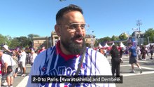 ARSENAL and PSG fans take over BUDAPEST | hear their match predictions