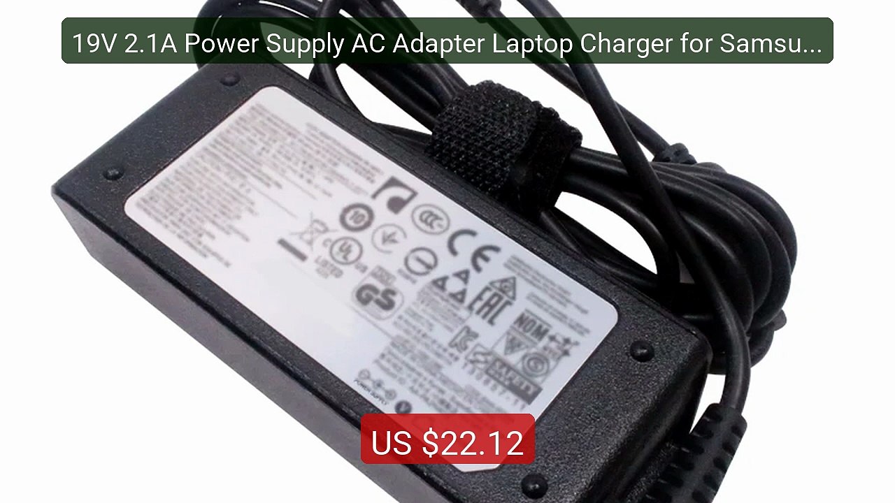 19V 2.1A Power Supply AC Adapter Laptop Charger for Samsung... -- Top Pick 2026 | Unbeatable Price!