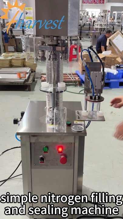 Semi automatic simple nitrogen filling and sealing machine manufacturer