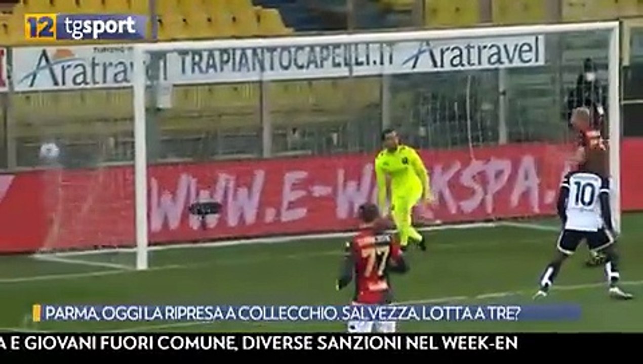 ripresa allenamenti parma