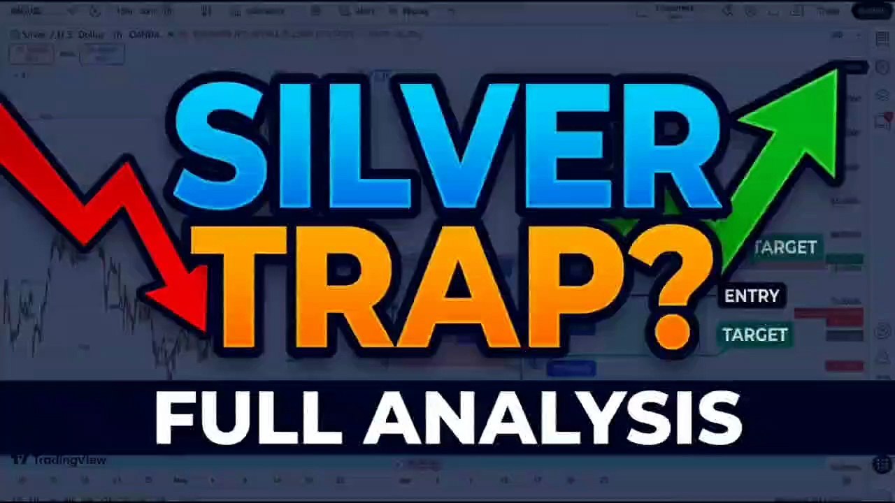 SILVER TRAP? 🔥 | XAGUSD H1 Institutional Analysis (SMC)