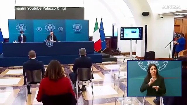 Draghi: riapertura della scuola fino alla prima media