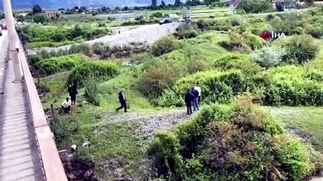 Kelkit Çayı’nda akıntıya kapılan 2 genç için arama çalışmaları havadan, karadan ve sudan devam ediyor