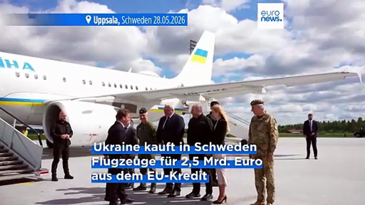 Ukraine kauft 20 Gripen-Kampfjets – Schweden liefert 16 weitere Maschinen gratis