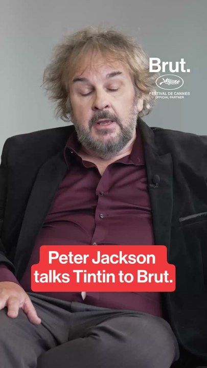 Filmmaker Peter Jackson talks to Brut. at Cannes.