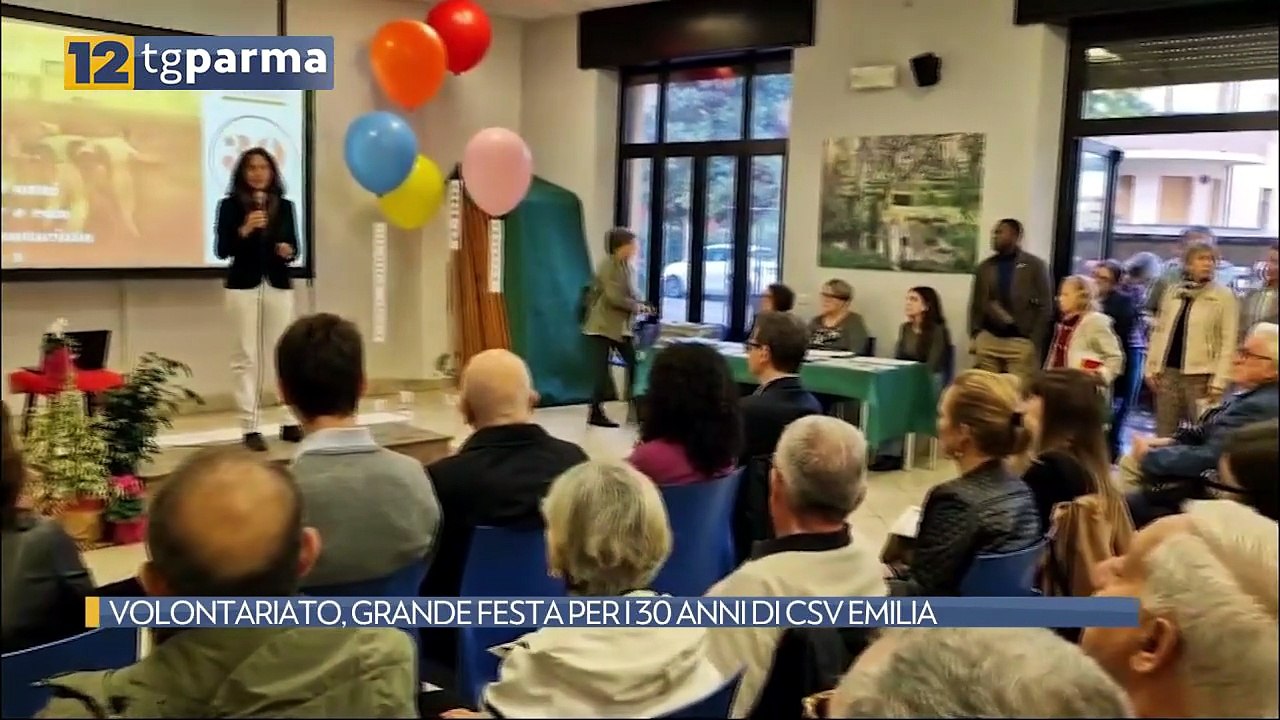 VOLONTARIATO, GRANDE FESTA PER I 30 ANNI DI CSV...