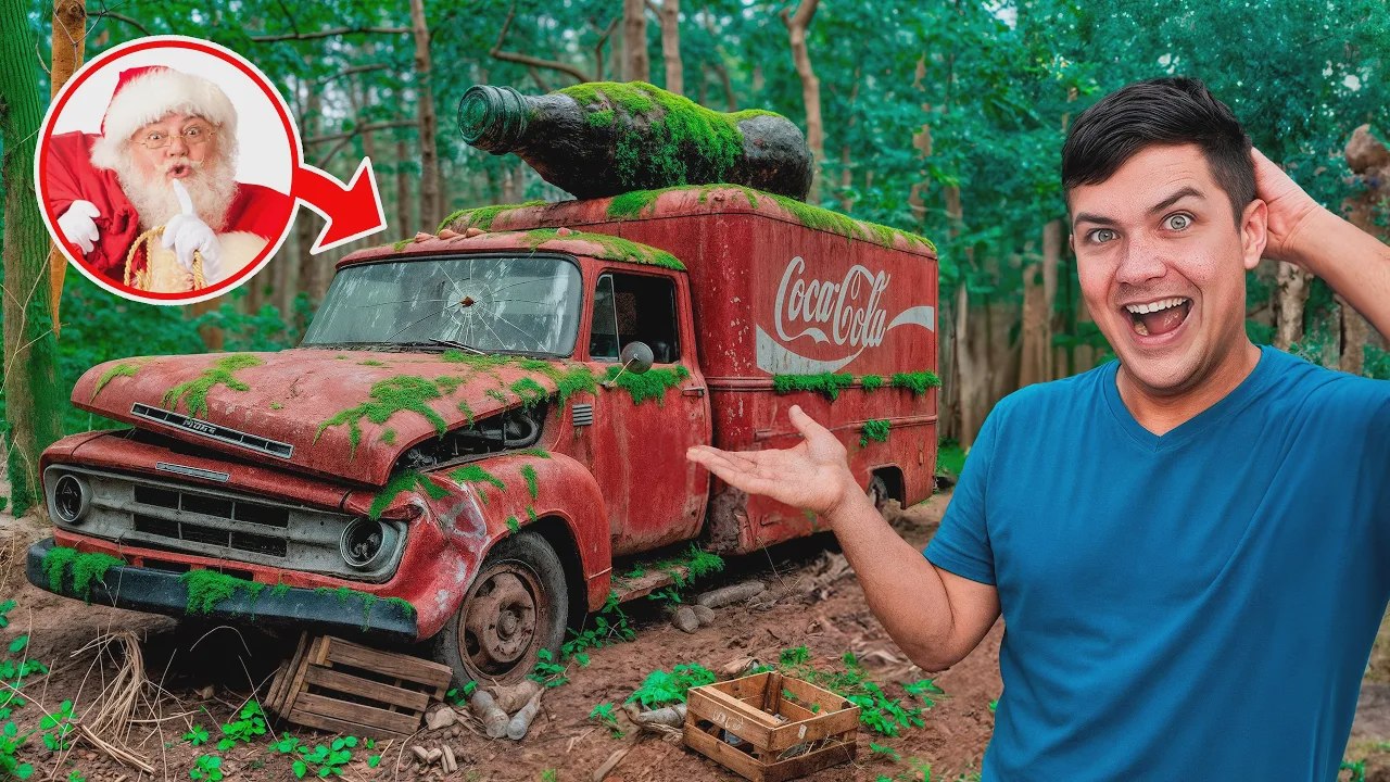 Restoring an Abandoned Coca-Cola Truck Left in the Woods for 30 Years!