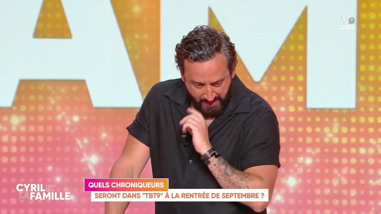TBT9 : Cyril Hanouna dévoile si il garde ou pas Gilles Verdez pour la prochaine saison !