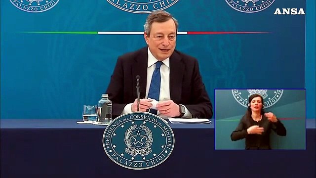Vaccini, Draghi: Non si arrivera' ai blocchi alla Gran Bretagna