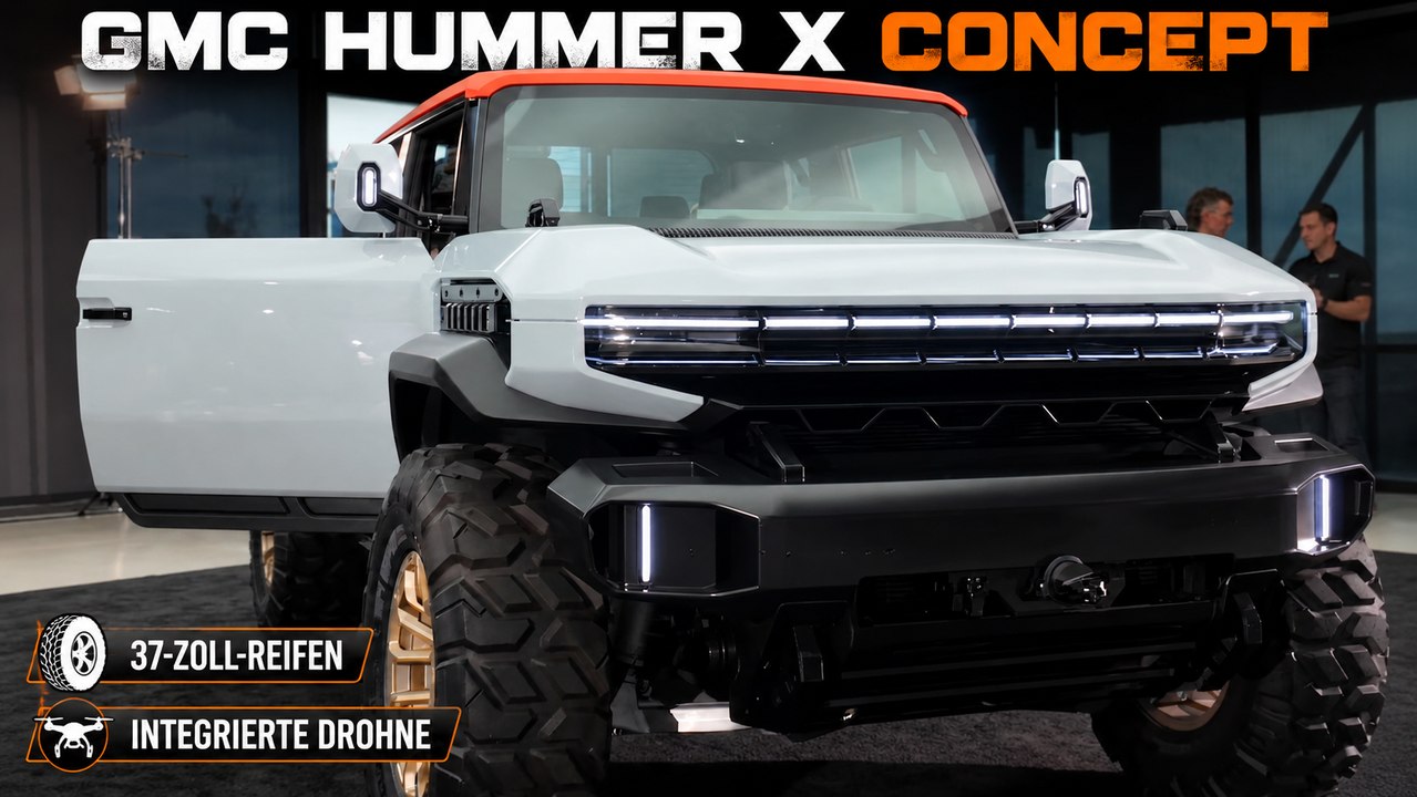 GMC Hummer X Concept: Die Zukunft des Offroad-Designs?
