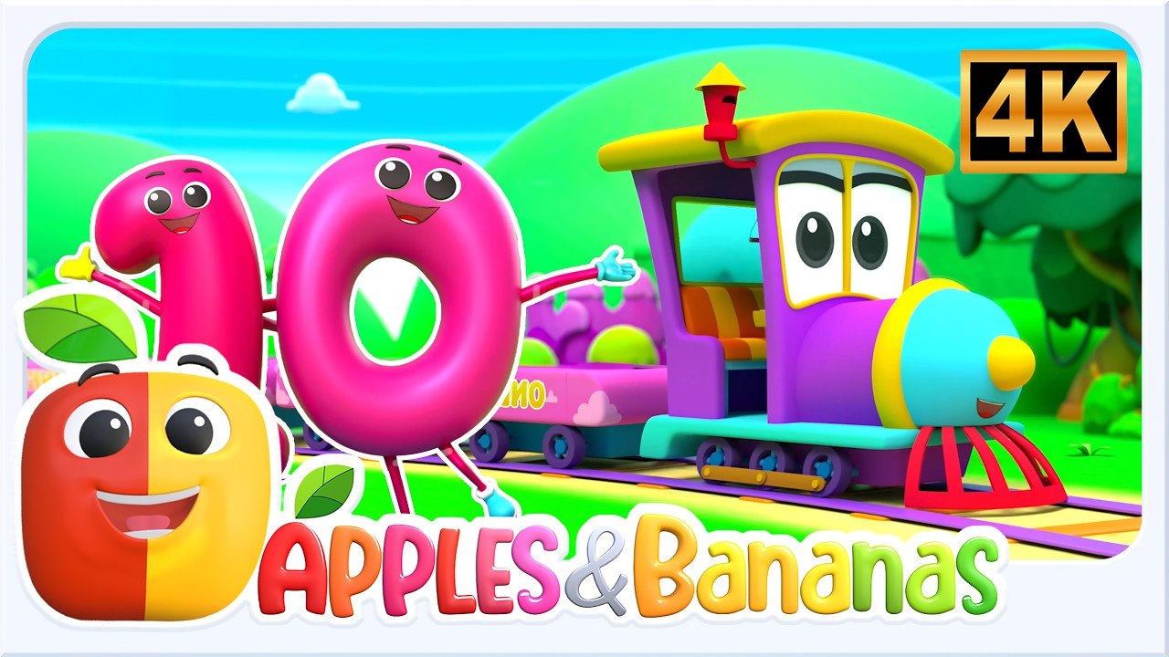 Ten Little Numbers Song for Kids | Nursery Rhymes And Baby Songs by Kids TV